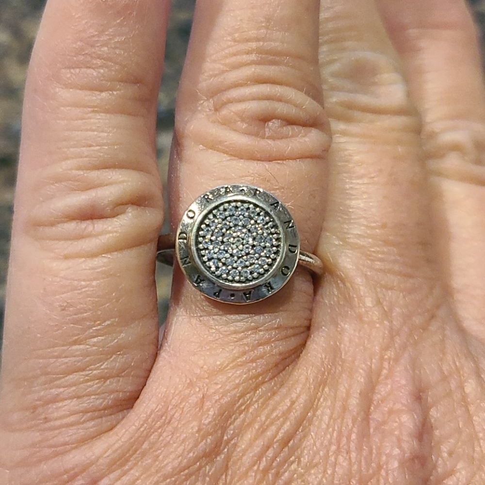Pandora Sterling Silver Statement Ring - image 1